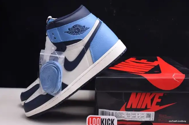 Air Jordan Retro Obsidian 555088-140 OG 1 High 0704